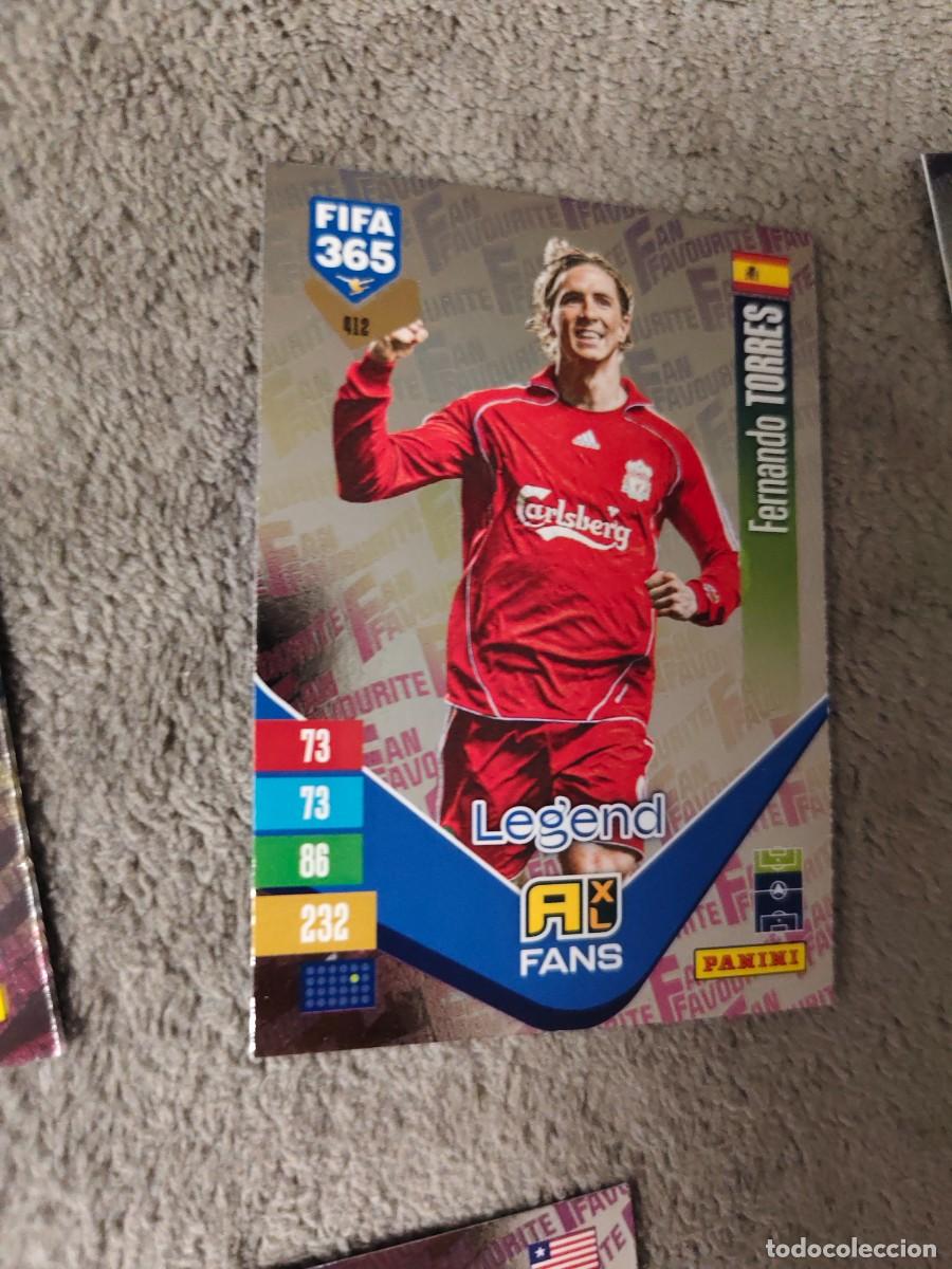Cromos de f&uacute;tbol: 412 365 ADRENALYN 26 27 FERNANDO TORRES LIVERPOOL FAN FAVOURITE 2026 2027 FIFA PANINI AAV