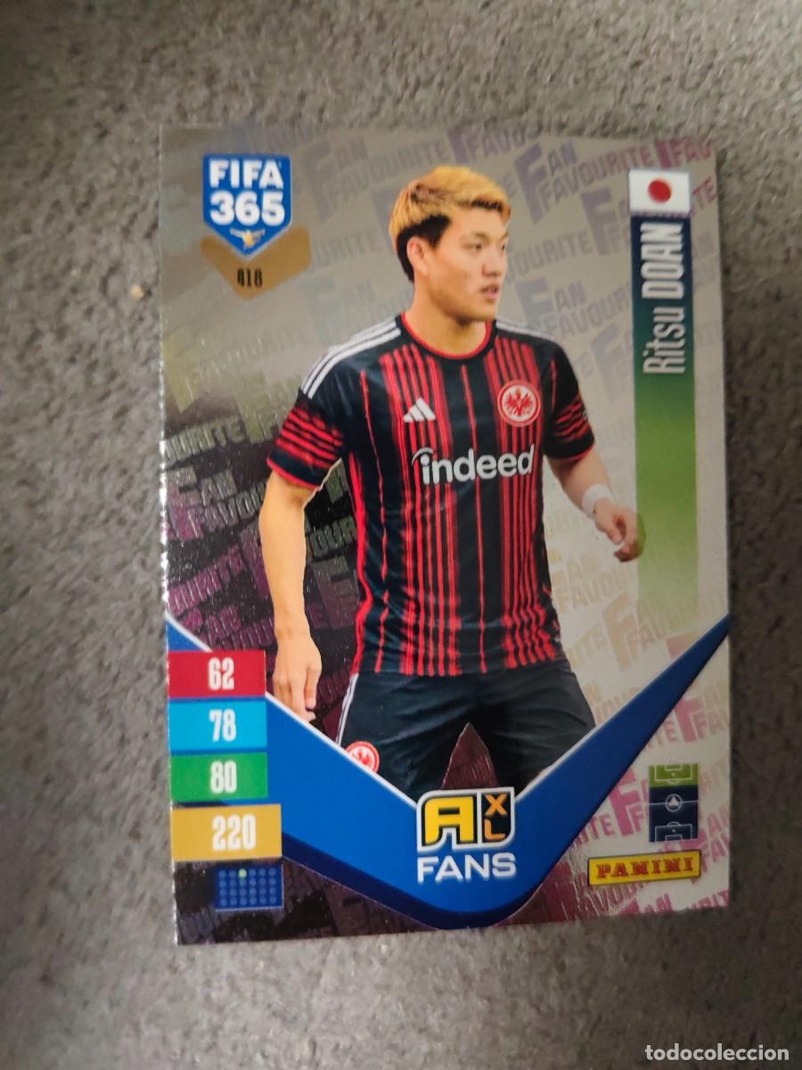 Cromos de f&uacute;tbol: 418 365 ADRENALYN 26 27 RITSU DOAN EINTRACHT FRANKFURT FAN FAVOURITE 2026 2027 FIFA PANINI AAV
