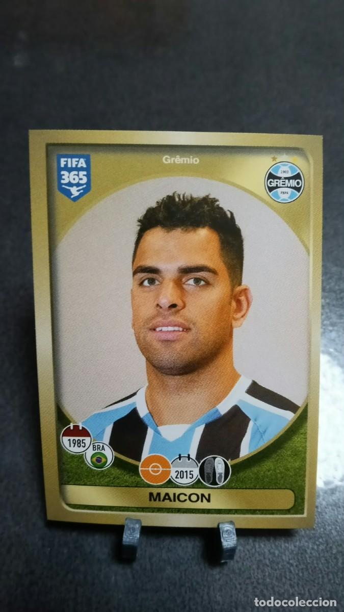 Cromos de f&uacute;tbol: Maicon 621 Gremio 2016 2017 Fifa 365 Sin Pegar