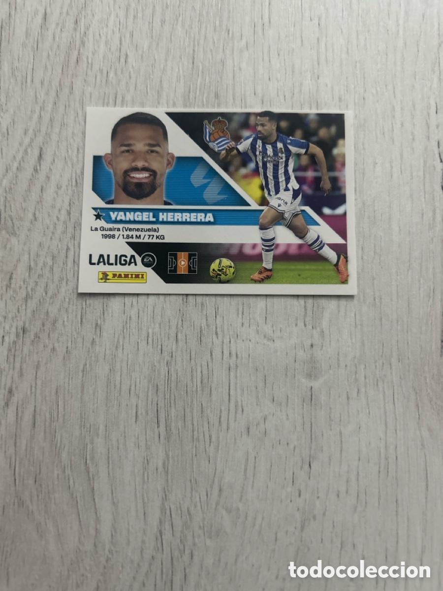 Cromos de f&uacute;tbol: Yangel Herrera 13A 13 A Real Sociedad Liga Este 2026/27 26-27 Panini