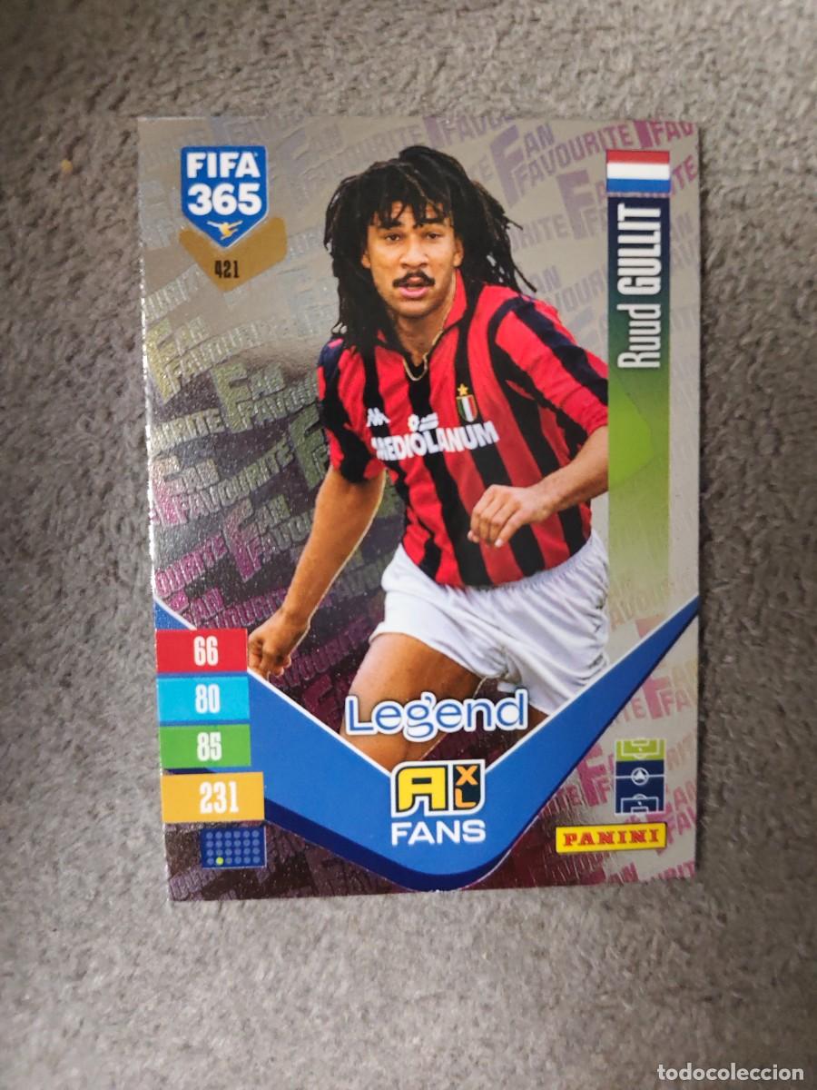 Cromos de f&uacute;tbol: 421 365 ADRENALYN 26 27 RUUD GULLIT AC MILAN FAN FAVOURITE 2026 2027 FIFA PANINI AAV