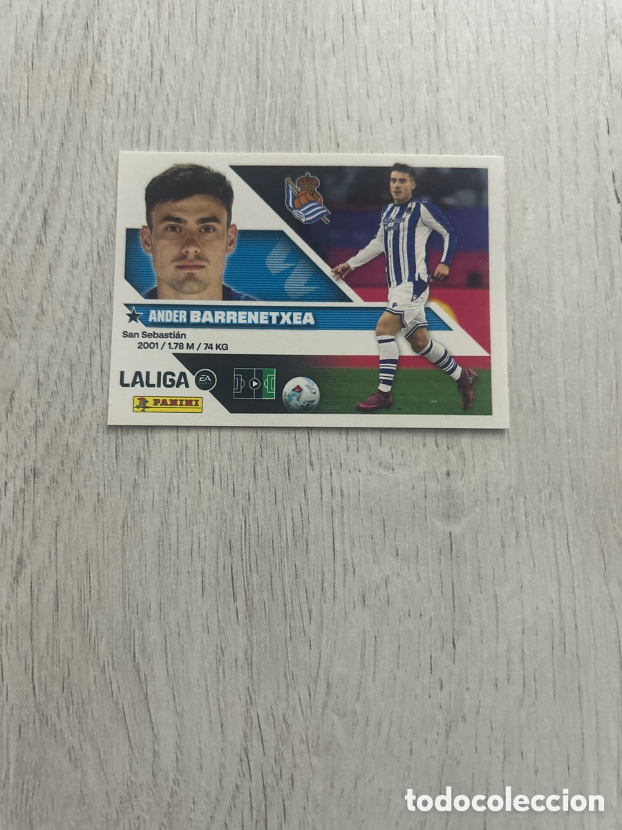 Cromos de f&uacute;tbol: Barrenetxea 16 Real Sociedad Liga Este 2026/27 26-27 Panini