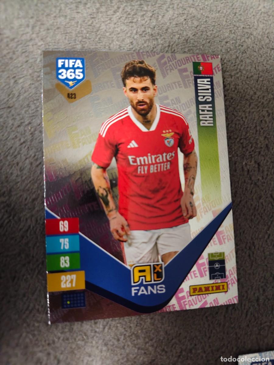 Cromos de f&uacute;tbol: 423 365 ADRENALYN 26 27 RAFA SILVA SL BENFICA FAN FAVOURITE 2026 2027 FIFA PANINI AAV