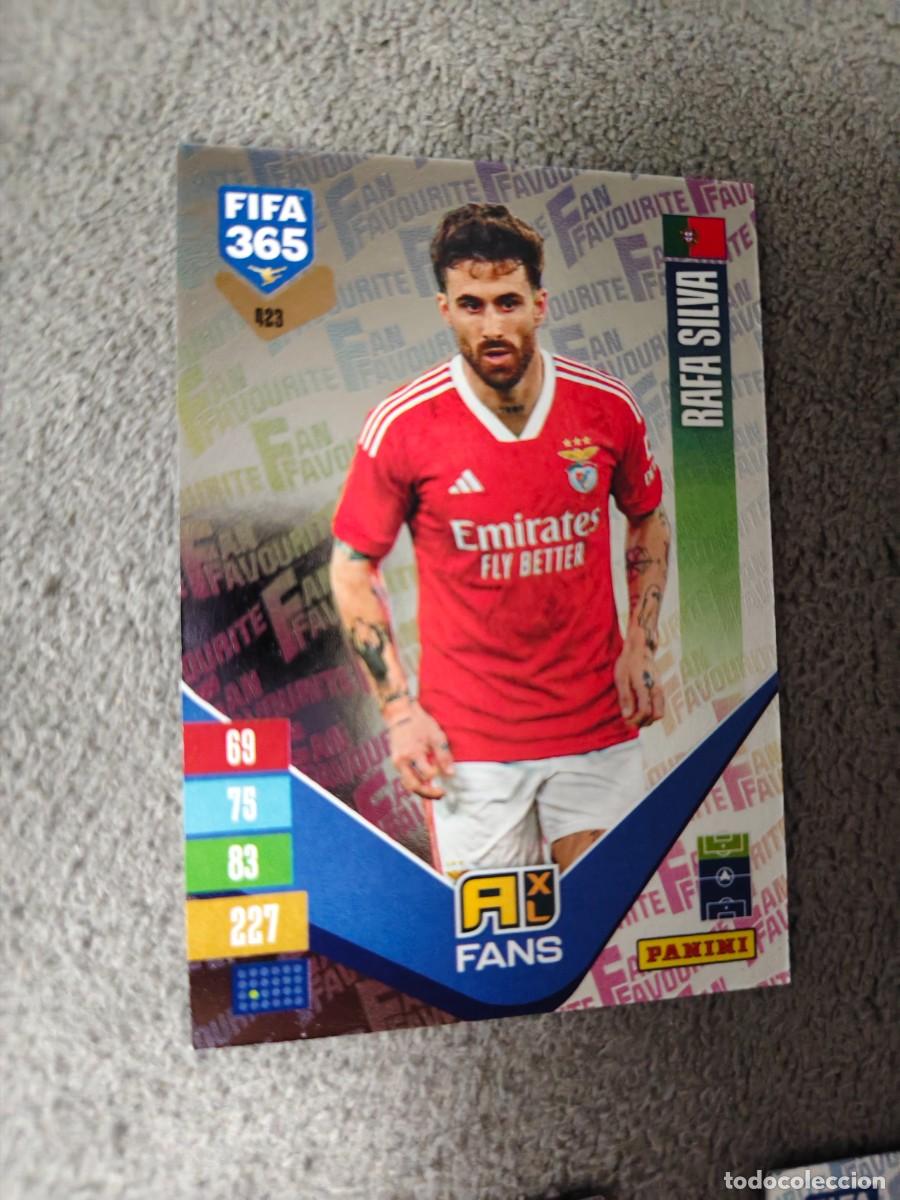 Cromos de f&uacute;tbol: 423 365 ADRENALYN 26 27 RAFA SILVA SL BENFICA FAN FAVOURITE 2026 2027 FIFA PANINI AAV