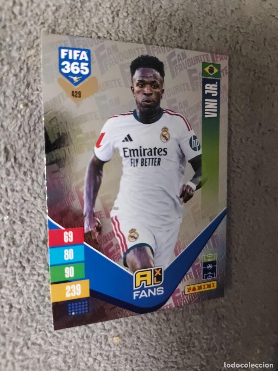 Football Stickers: 429 365 ADRENALYN 26 27 VINI JR. REAL MADRID CF FAN FAVOURITE 2026 2027 FIFA PANINI AAV