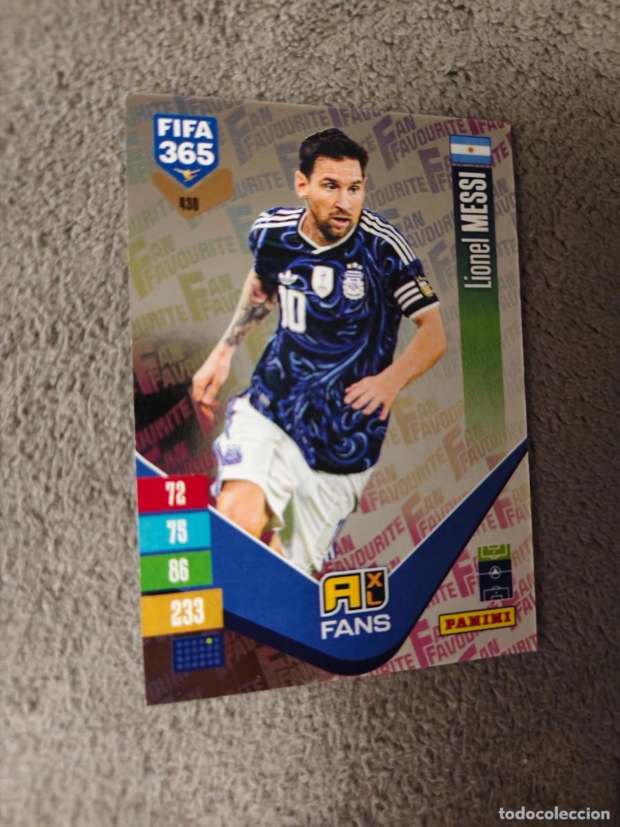 Cromos de f&uacute;tbol: 430 365 ADRENALYN 26 27 LIONEL MESSI ARGENTINA FAN FAVOURITE 2026 2027 FIFA PANINI AAV