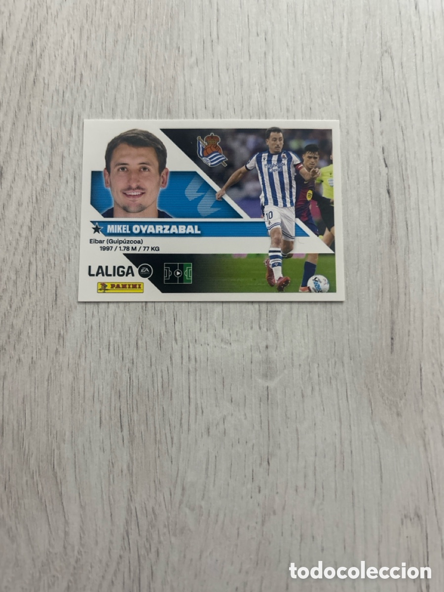 Football Stickers: Oyarzabal 20 Real Sociedad Liga Este 2026/27 26-27 Panini