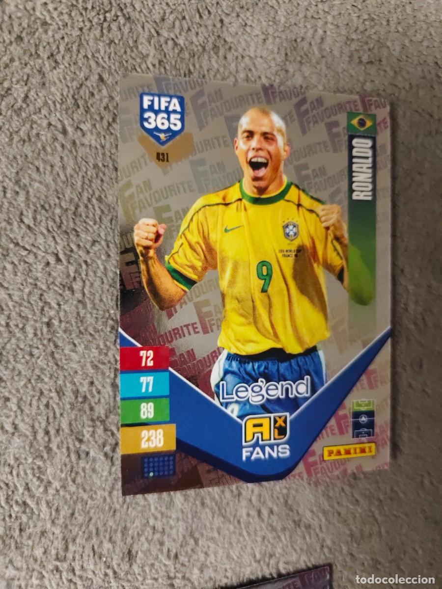 Football Stickers: 431 365 ADRENALYN 26 27 RONALDO BRASIL FAN FAVOURITE 2026 2027 FIFA PANINI AAV