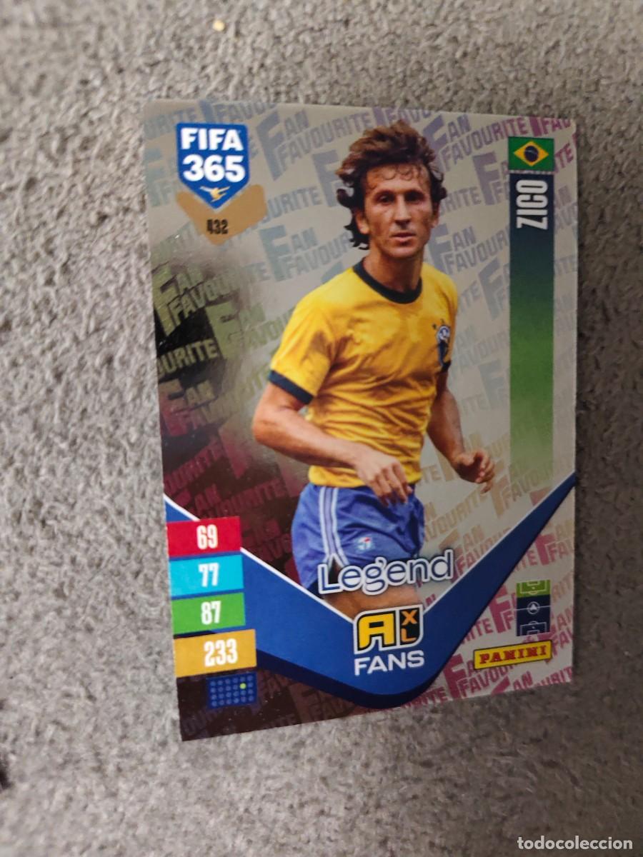 Cromos de Futebol: 432 365 ADRENALYN 26 27 ZICO BRASIL FAN FAVOURITE 2026 2027 FIFA PANINI AAV
