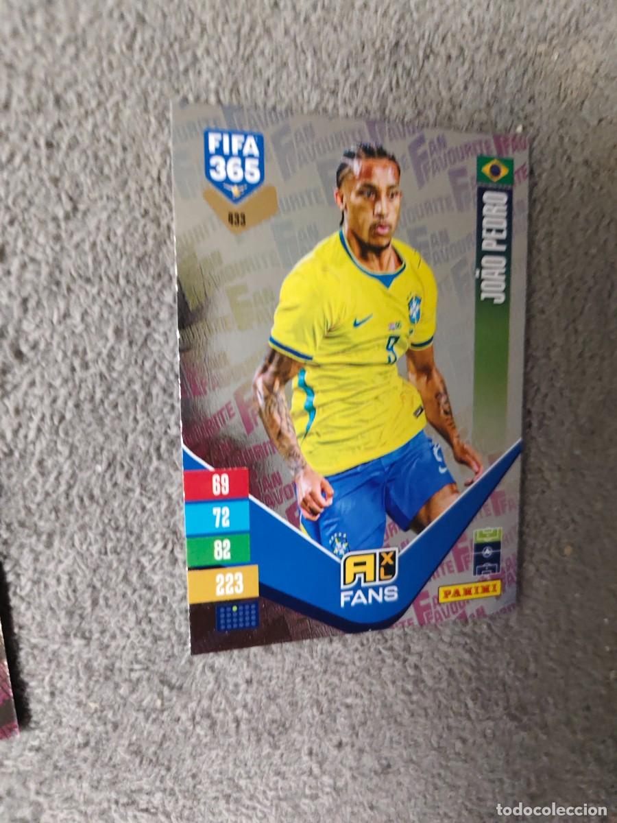Cromos de Futebol: 433 365 ADRENALYN 26 27 JO&Atilde;O PEDRO BRASIL FAN FAVOURITE 2026 2027 FIFA PANINI AAV