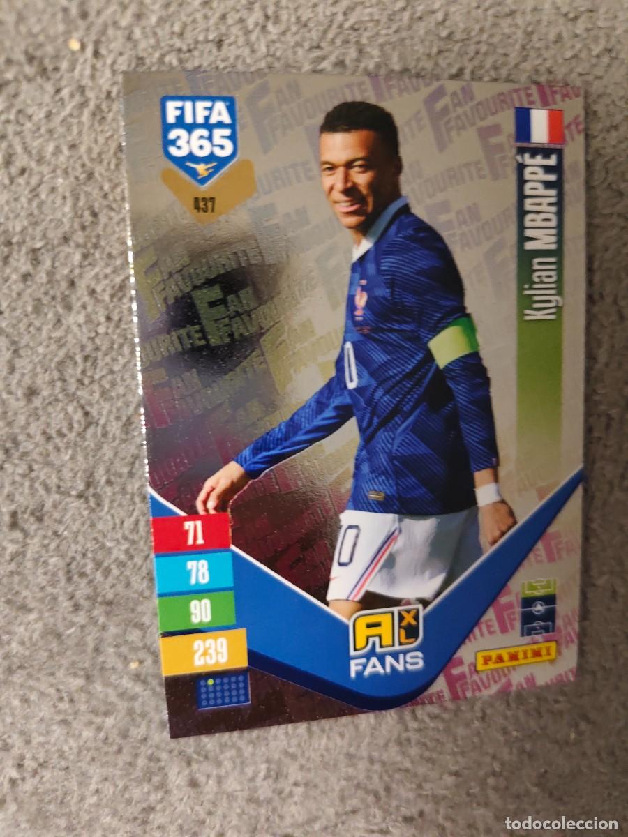 Cromos de f&uacute;tbol: 437 365 ADRENALYN 26 27 KYLIAN MBAPP&Eacute; FRANCIA FAN FAVOURITE 2026 2027 FIFA PANINI AAV