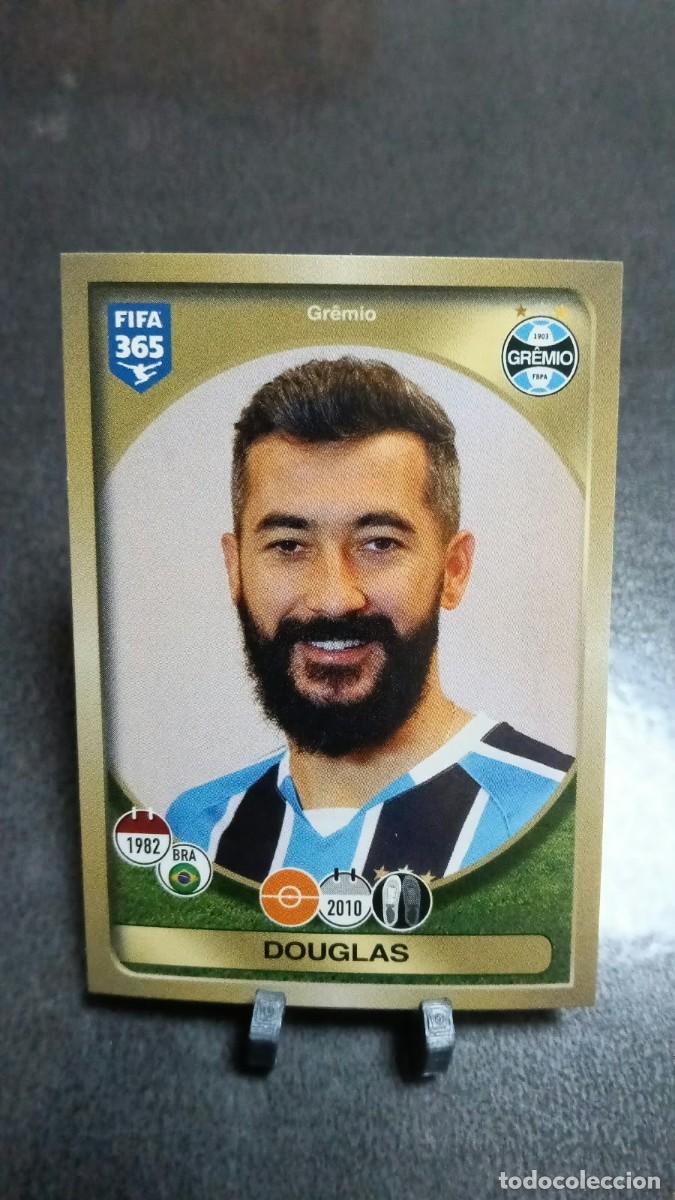 Cromos de f&uacute;tbol: Douglas 620 Gremio 2016 2017 Fifa 365 Sin Pegar