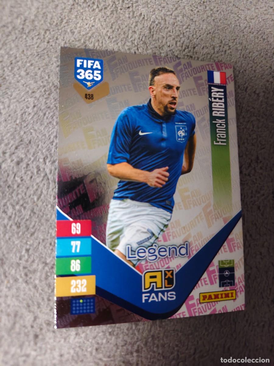 Cromos de f&uacute;tbol: 438 365 ADRENALYN 26 27 FRANCK RIB&Eacute;RY FRANCIA FAN FAVOURITE 2026 2027 FIFA PANINI AAV