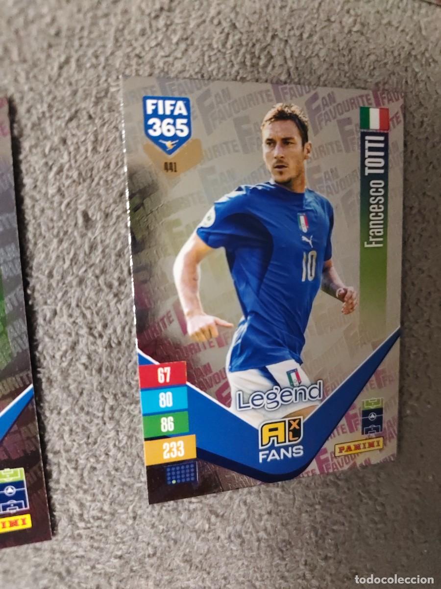 Cromos de f&uacute;tbol: 441 365 ADRENALYN 26 27 FRANCESCO TOTTI ITALIA FAN FAVOURITE 2026 2027 FIFA PANINI AAV