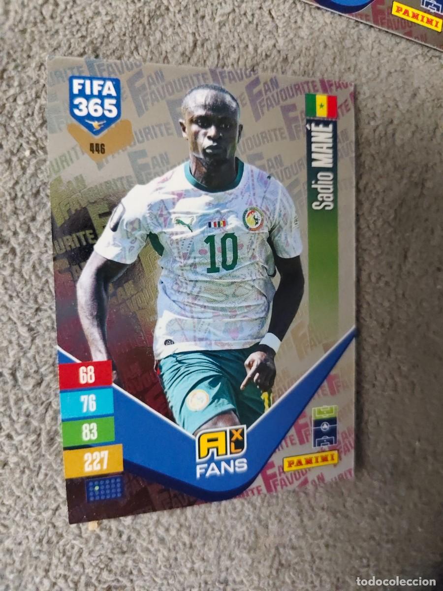 Cromos de f&uacute;tbol: 446 365 ADRENALYN 26 27 SADIO MAN&Eacute; SENEGAL FAN FAVOURITE 2026 2027 FIFA PANINI AAV