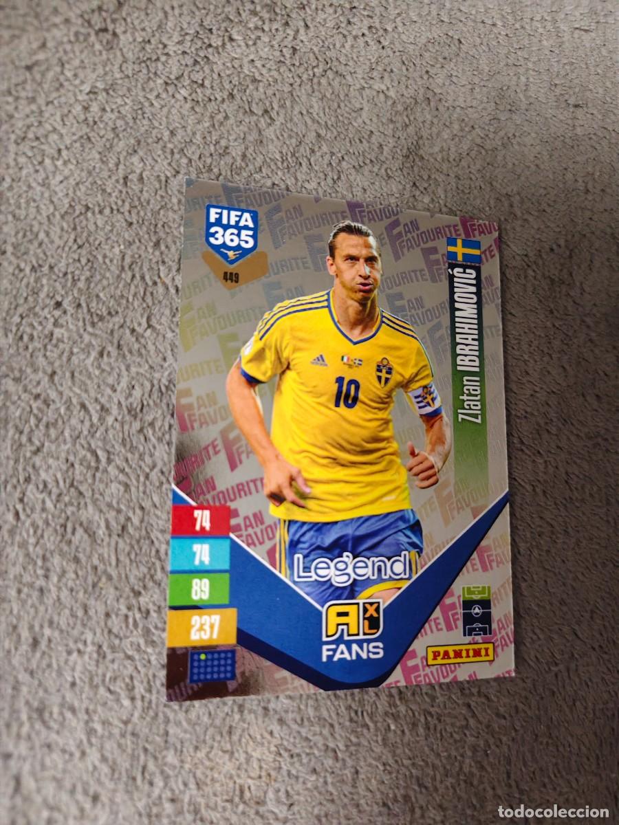 Cromos de f&uacute;tbol: 449 365 ADRENALYN 26 27 ZLATAN IBRAHIMOVIĆ SUECIA FAN FAVOURITE 2026 2027 FIFA PANINI AAV