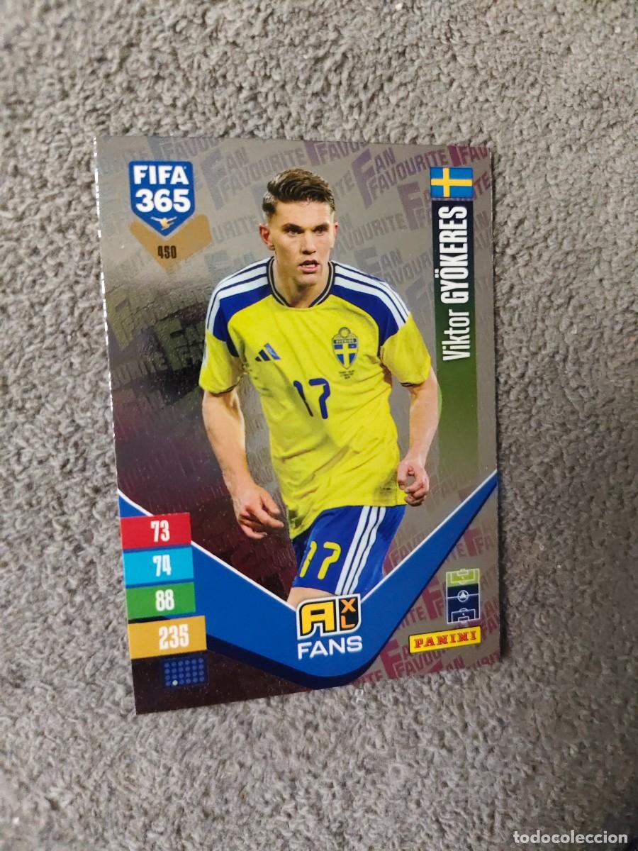 Figurine di Calcio: 450 365 ADRENALYN 26 27 VIKTOR GY&Ouml;KERES SUECIA FAN FAVOURITE 2026 2027 FIFA PANINI AAV