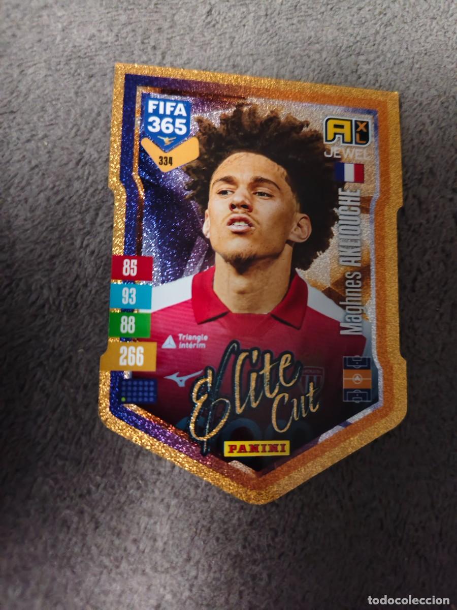 Figurine di Calcio: 334 365 ADRENALYN 26 27 MAGHNES AKLIOUCHE AS MONACO ELITE CUT 2026 2027 FIFA PANINI AAV