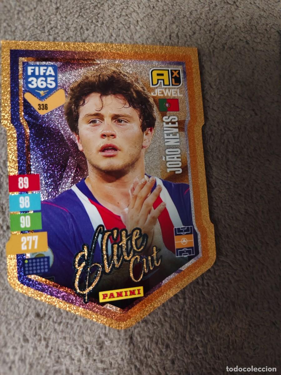 Figurine di Calcio: 336 365 ADRENALYN 26 27 JO&Atilde;O NEVES PARIS SAINT-GERMAIN ELITE CUT 2026 2027 FIFA PANINI AAV