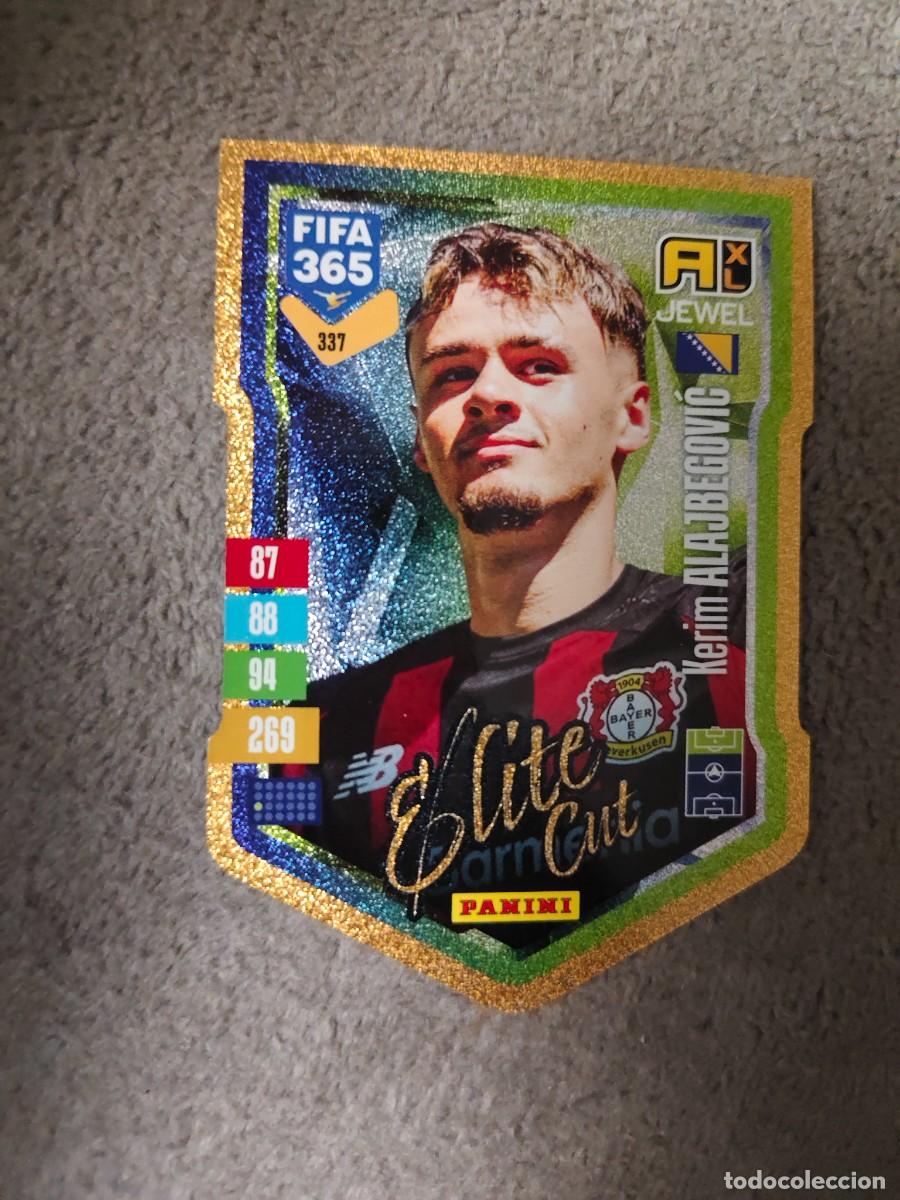 Fu&szlig;ball-Sticker: 337 365 ADRENALYN 26 27 ALAJBEGOVIĆ BAYER 04 LEVERKUSEN ELITE CUT JEWEL 2026 2027 FIFA PANINI AAV
