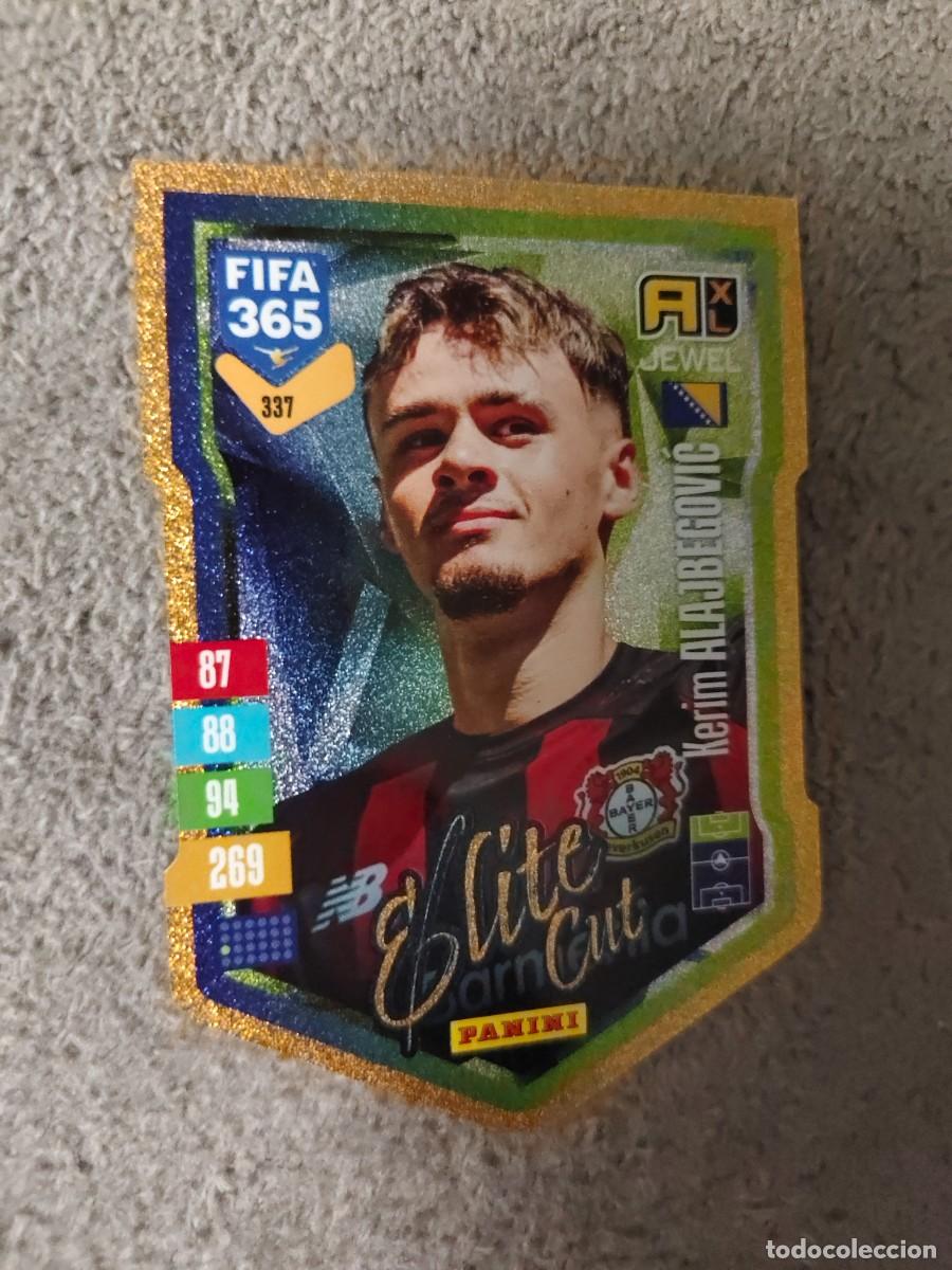 Fu&szlig;ball-Sticker: 337 365 ADRENALYN 26 27 ALAJBEGOVIĆ BAYER 04 LEVERKUSEN ELITE CUT JEWEL 2026 2027 FIFA PANINI AAV