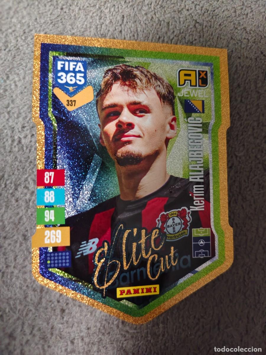 Fu&szlig;ball-Sticker: 337 365 ADRENALYN 26 27 ALAJBEGOVIĆ BAYER 04 LEVERKUSEN ELITE CUT JEWEL 2026 2027 FIFA PANINI AAV