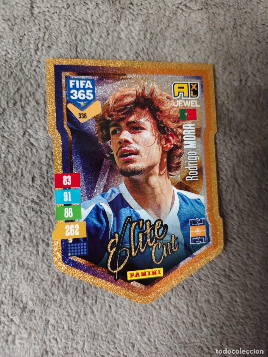 Cromos de f&uacute;tbol: 338 365 ADRENALYN 26 27 RODRIGO MORA FC PORTO ELITE CUT JEWEL 2026 2027 FIFA PANINI AAV