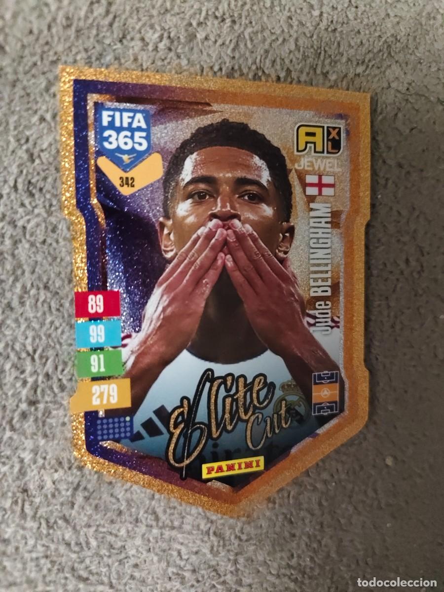 Cromos de f&uacute;tbol: 342 365 ADRENALYN 26 27 JUDE BELLINGHAM REAL MADRID CF ELITE CUT JEWEL 2026 2027 FIFA PANINI AAV