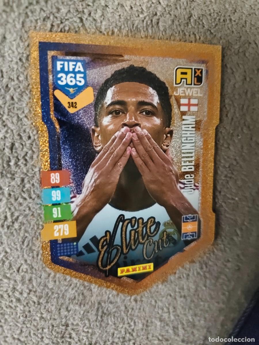 Cromos de f&uacute;tbol: 342 365 ADRENALYN 26 27 JUDE BELLINGHAM REAL MADRID CF ELITE CUT JEWEL 2026 2027 FIFA PANINI AAV