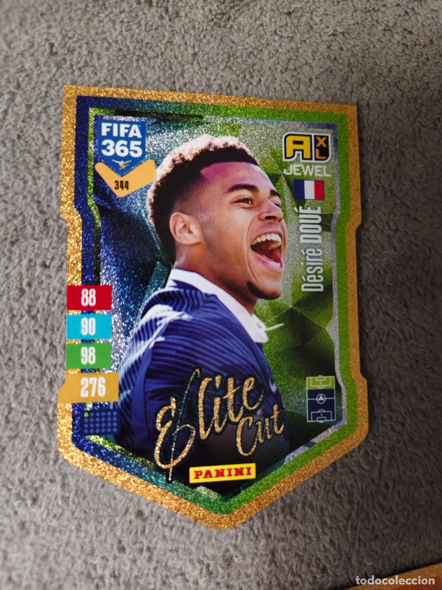 Cromos de f&uacute;tbol: 344 365 ADRENALYN 26 27 D&Eacute;SIR&Eacute; DOU&Eacute; FRANCIA ELITE CUT JEWEL 2026 2027 FIFA PANINI AAV