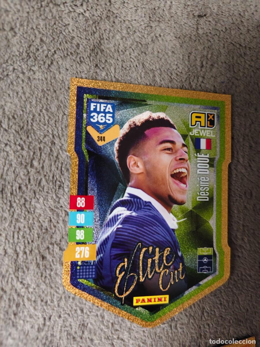 Cromos de f&uacute;tbol: 344 365 ADRENALYN 26 27 D&Eacute;SIR&Eacute; DOU&Eacute; FRANCIA ELITE CUT JEWEL 2026 2027 FIFA PANINI AAV