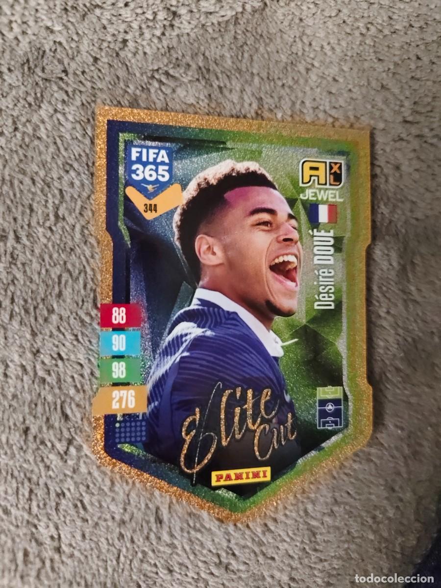 Cromos de f&uacute;tbol: 344 365 ADRENALYN 26 27 D&Eacute;SIR&Eacute; DOU&Eacute; FRANCIA ELITE CUT JEWEL 2026 2027 FIFA PANINI AAV