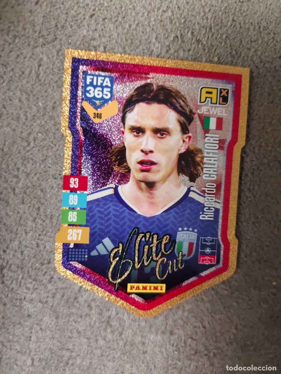 Cromos de f&uacute;tbol: 346 365 ADRENALYN 26 27 RICCARDO CALAFIORI ITALIA ELITE CUT JEWEL 2026 2027 FIFA PANINI AAV