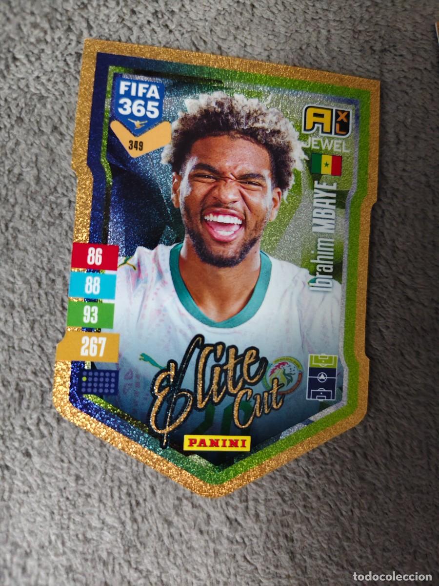 Cromos de f&uacute;tbol: 349 365 ADRENALYN 26 27 IBRAHIM MBAYE SENEGAL ELITE CUT JEWEL 2026 2027 FIFA PANINI AAV