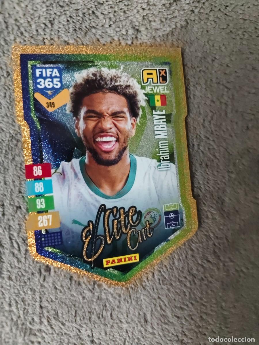 Cromos de f&uacute;tbol: 349 365 ADRENALYN 26 27 IBRAHIM MBAYE SENEGAL ELITE CUT JEWEL 2026 2027 FIFA PANINI AAV