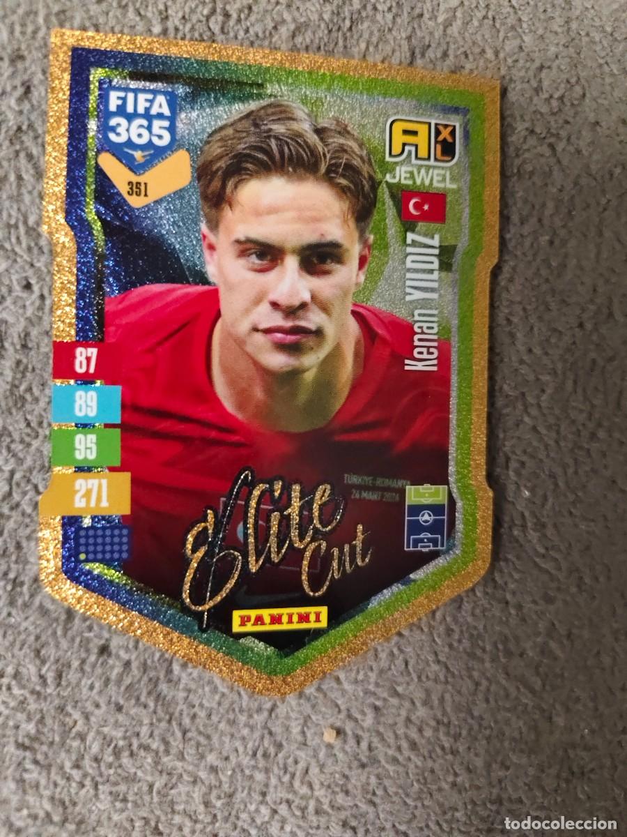 Cromos de f&uacute;tbol: 351 365 ADRENALYN 26 27 KENAN YILDIZ TURQU&Iacute;A ELITE CUT JEWEL 2026 2027 FIFA PANINI AAV