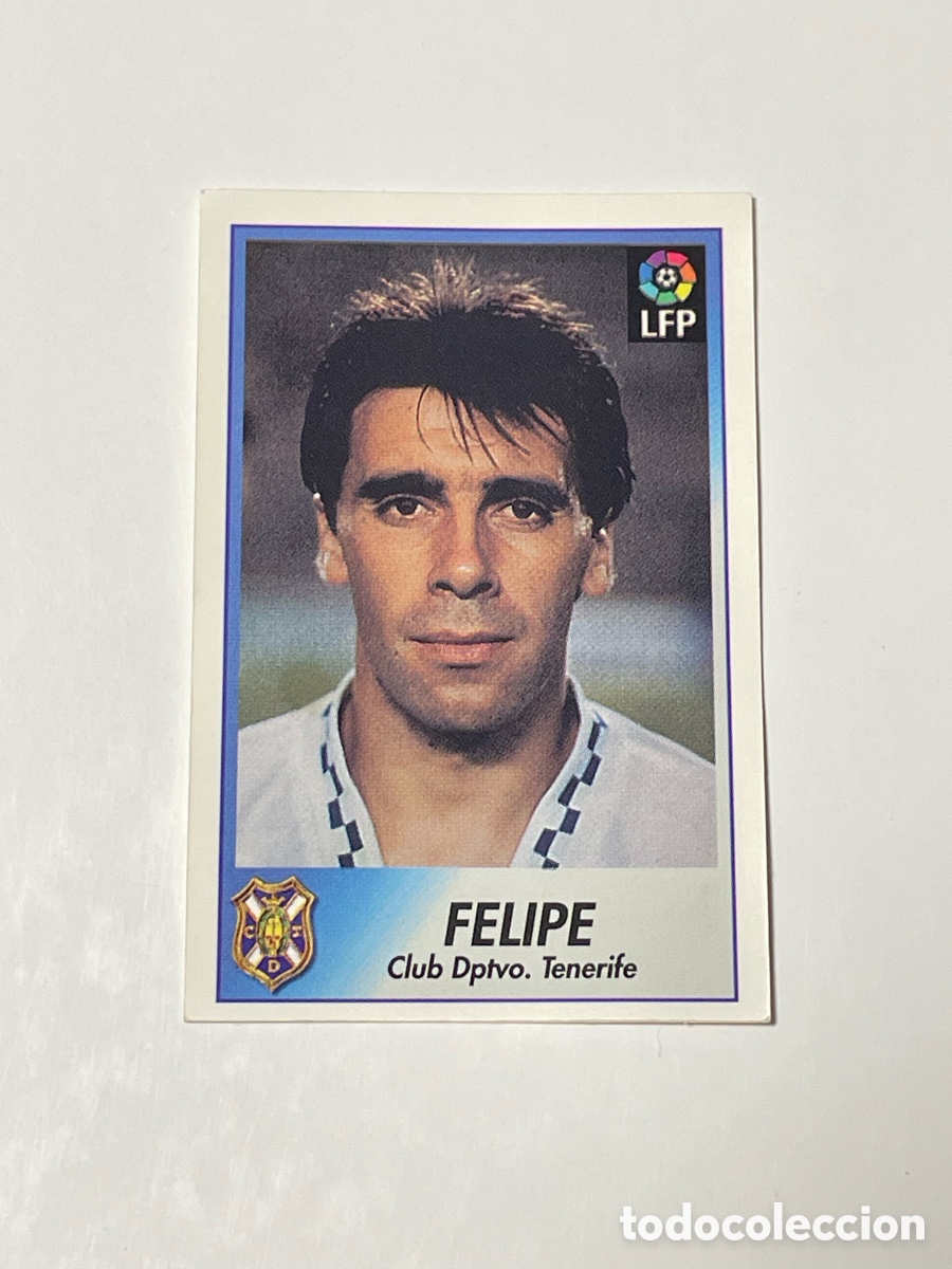 Cromos de f&uacute;tbol: Felipe Tenerife 96/97 Bollycao #241