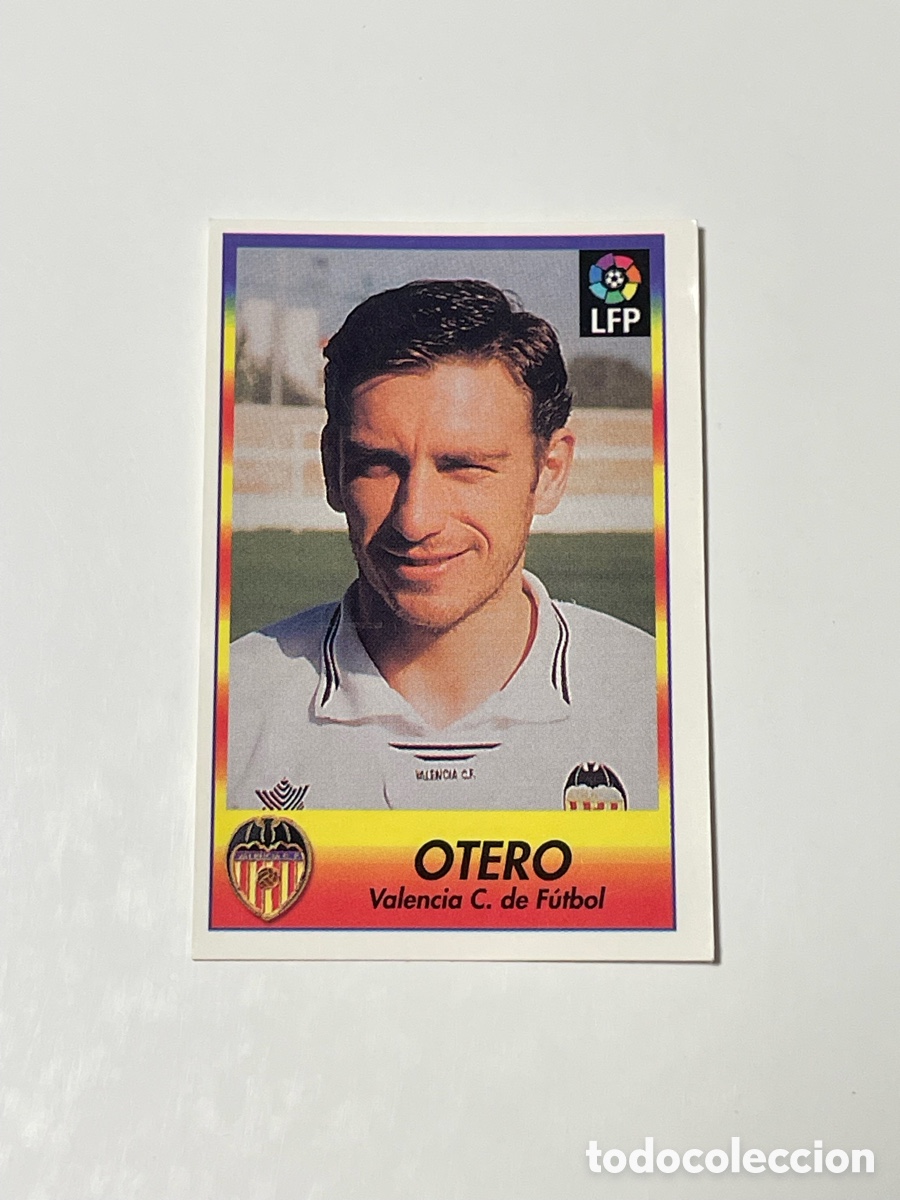 Cromos de f&uacute;tbol: Jorge Otero Valencia 96/97 Bollycao #251