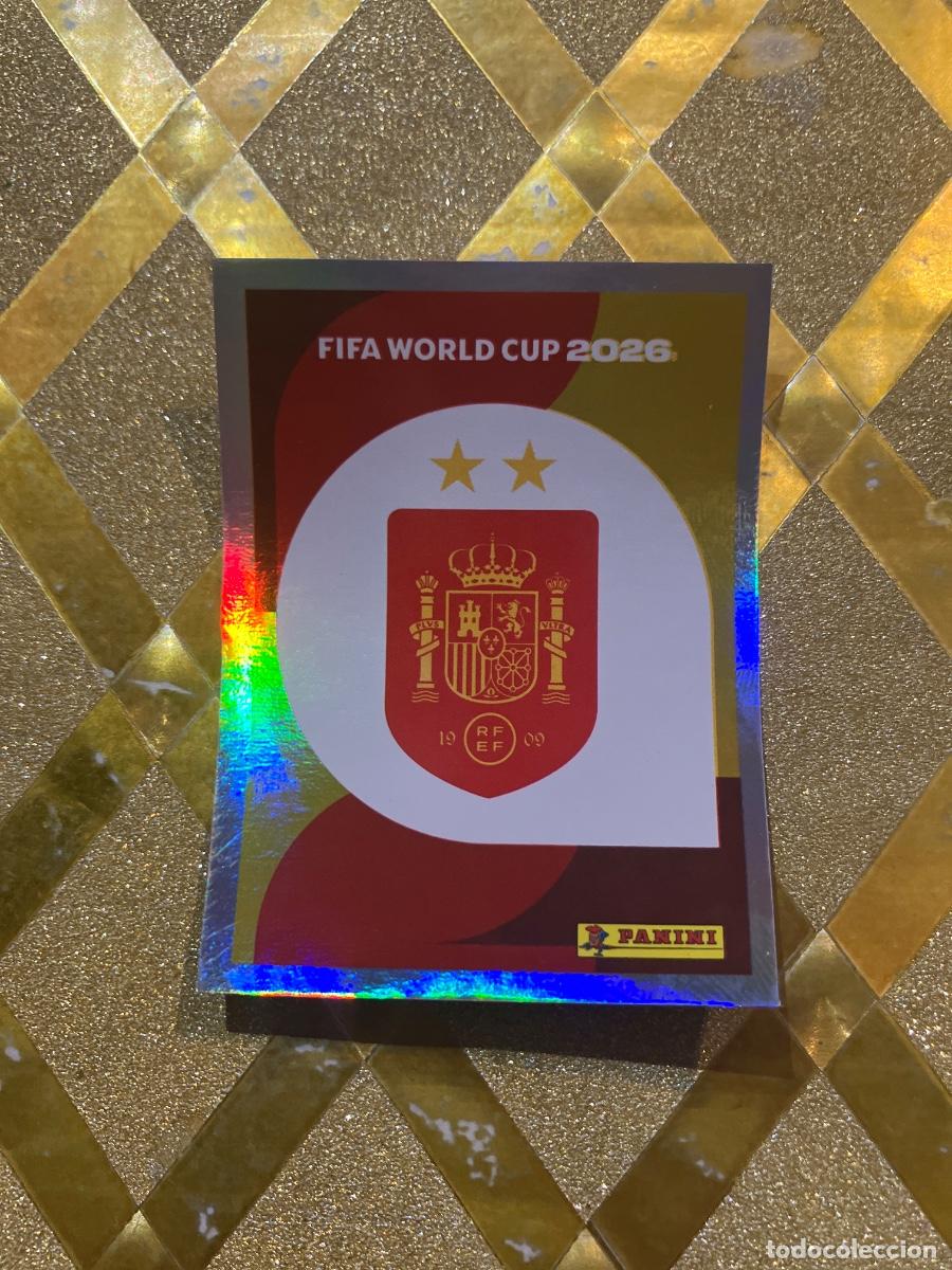 Cartes &agrave; collectionner de Football: CROMO DE F&Uacute;TBOL NUMERO 1 BIS ESPECIAL STICKER ESPA&Ntilde;A MUNDIAL 2026 MEXICO-EEUU-CANADA PANINI !