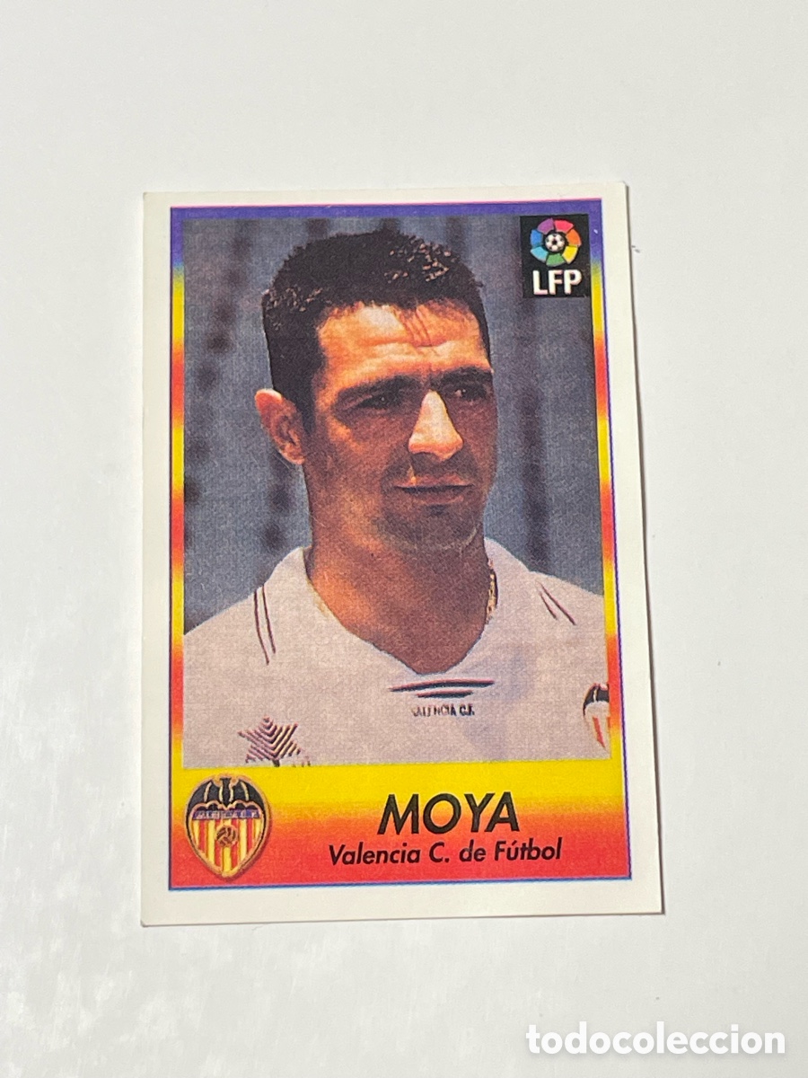 Cromos de f&uacute;tbol: Gabi Moya Valencia 96/97 Bollycao #259