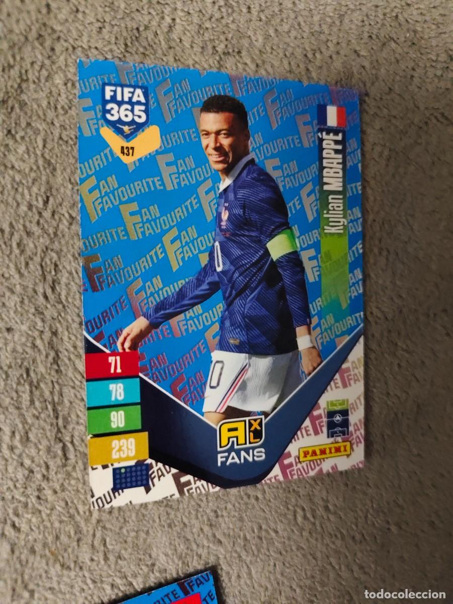 Cromos de f&uacute;tbol: 437 PARALELA AZUL 365 ADRENALYN 26 27 KYLIAN MBAPP&Eacute; FRANCIA FAN FAVOURITE 2026 2027 FIFA PANINI AAV