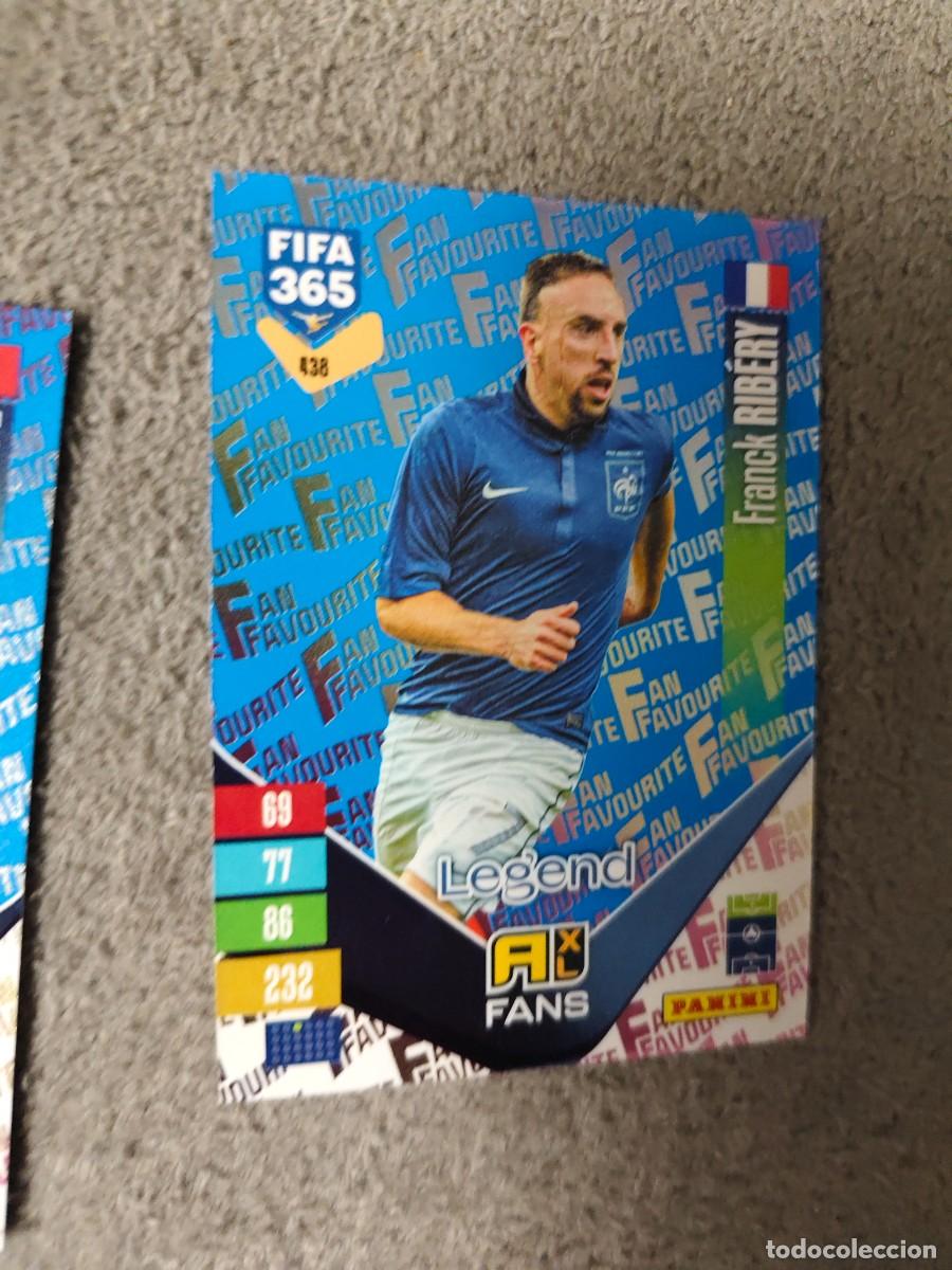 Cromos de Futebol: 438 PARALELA AZUL 365 ADRENALYN 26 27 FRANCK RIB&Eacute;RY FRANCIA FAN FAVOURITE 2026 2027 FIFA PANINI AAV