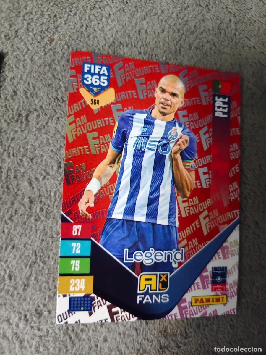 Cromos de Futebol: 364 PARALELA ROJA 365 ADRENALYN 26 27 PEP&Ecirc; FC PORTO FAN FAVOURITE 2026 2027 FIFA PANINI AAV