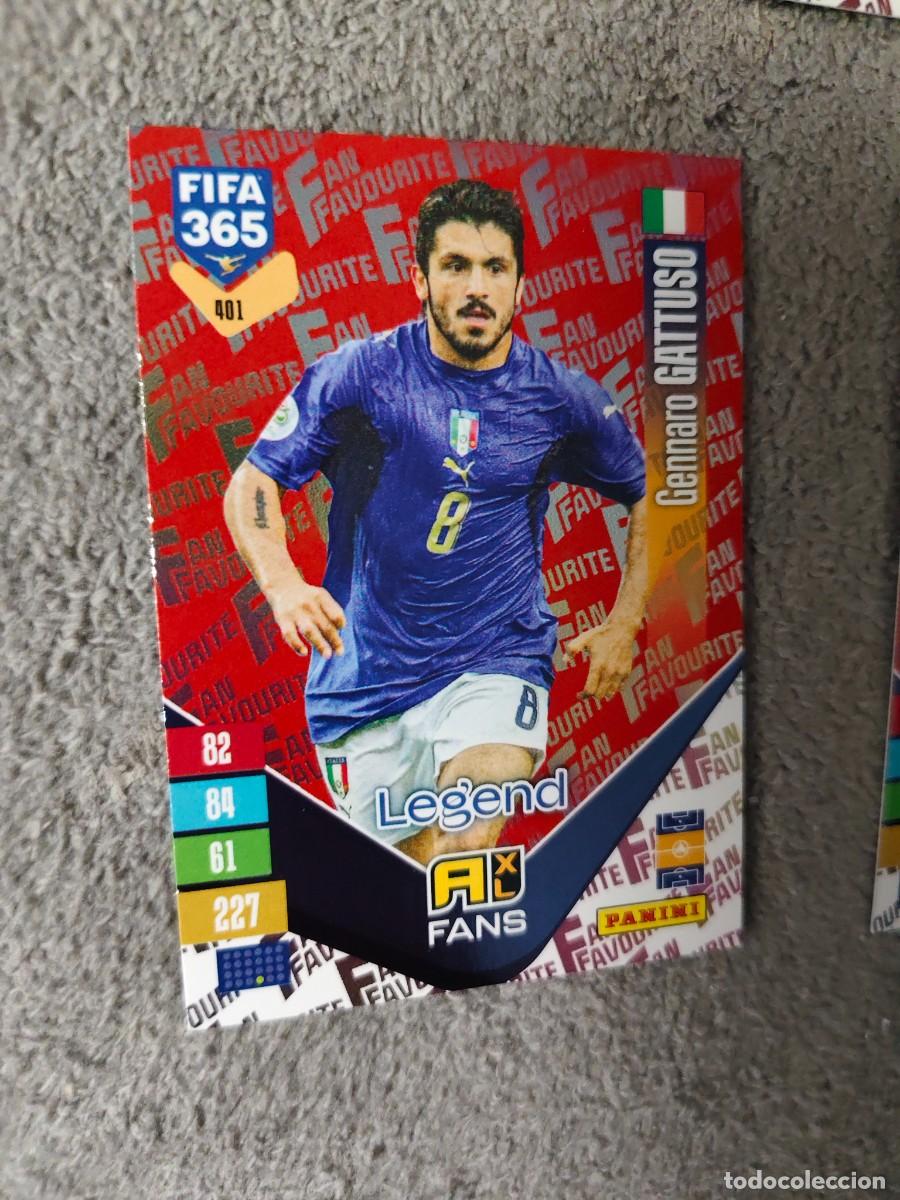 Cromos de Futebol: 401 PARALELA ROJA 365 ADRENALYN 26 27 GATTUSO ITALIA FAN FAVOURITE 2026 2027 FIFA PANINI AAV