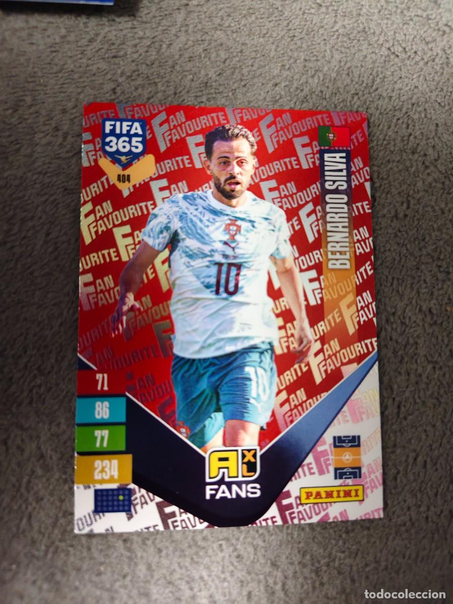 Cromos de Futebol: 404 PARALELA ROJA 365 ADRENALYN 26 27 BERNARDO SILVA PORTUGAL FAN FAVOURITE 2026 2027 FIFA PANINI AA