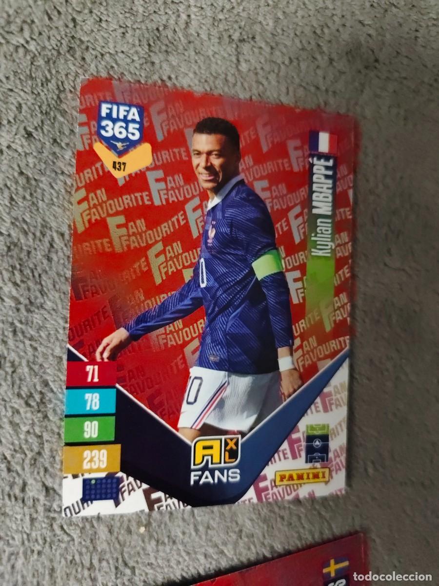 Cromos de f&uacute;tbol: 437 PARALELA ROJA 365 ADRENALYN 26 27 KYLIAN MBAPP&Eacute; FRANCIA FAN FAVOURITE 2026 2027 FIFA PANINI AAV