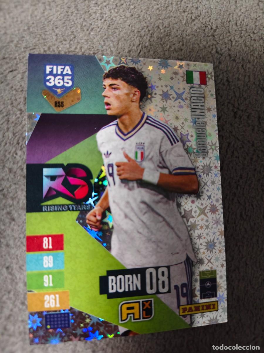 Cromos de f&uacute;tbol: RS5 365 ADRENALYN 26 27 SAMUELE INACIO ITALIA RISING STARS 2026 2027 FIFA PANINI AAV