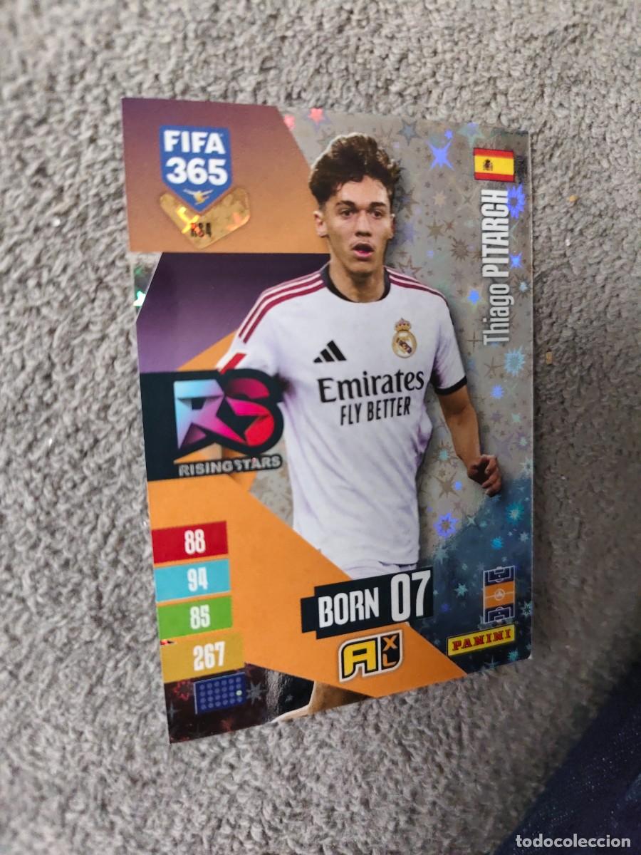 Cromos de f&uacute;tbol: RS4 365 ADRENALYN 26 27 THIAGO PITARCH REAL MADRID CF RISING STARS 2026 2027 FIFA PANINI AAV
