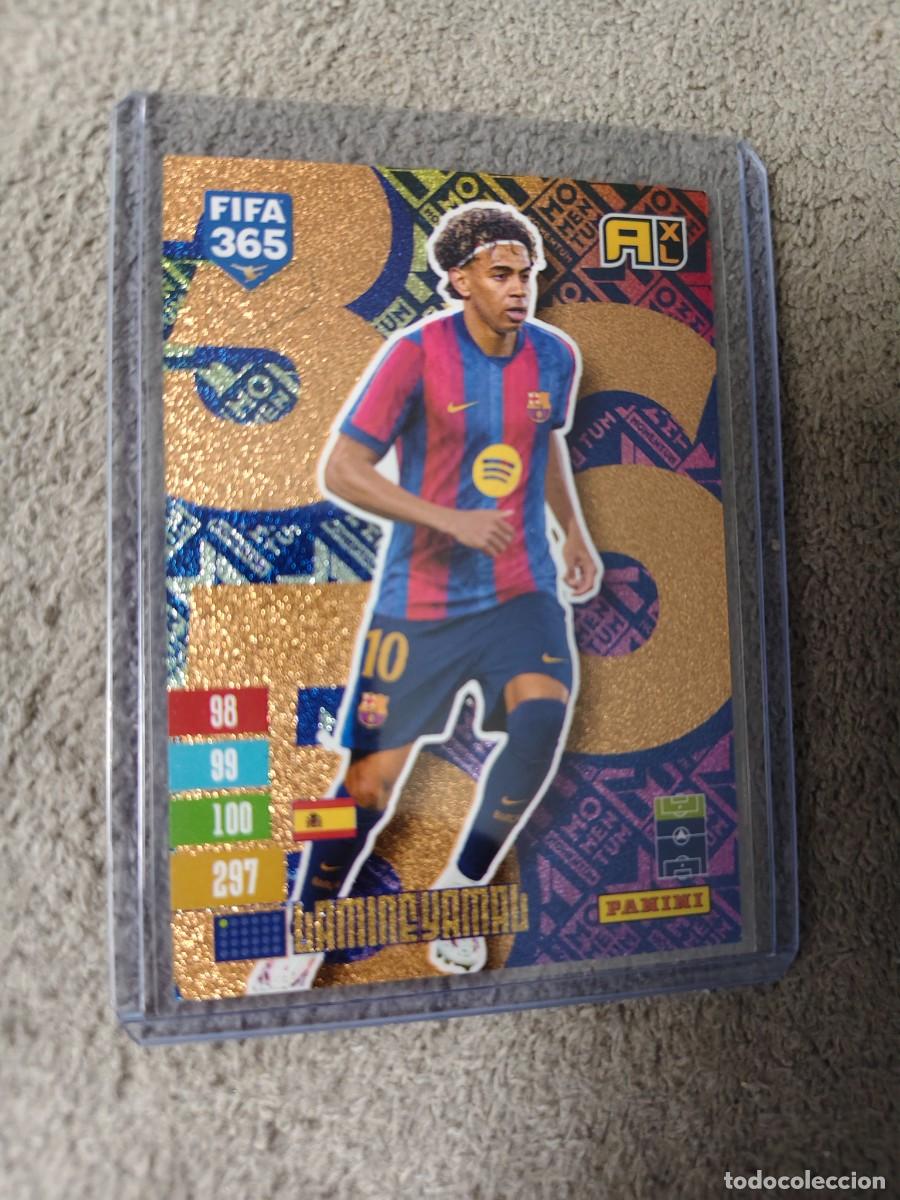 Cromos de f&uacute;tbol: 365 ADRENALYN 26 27 LAMINE YAMAL BARCELONA MOMENTUM 2026 2027 FIFA PANINI AAV