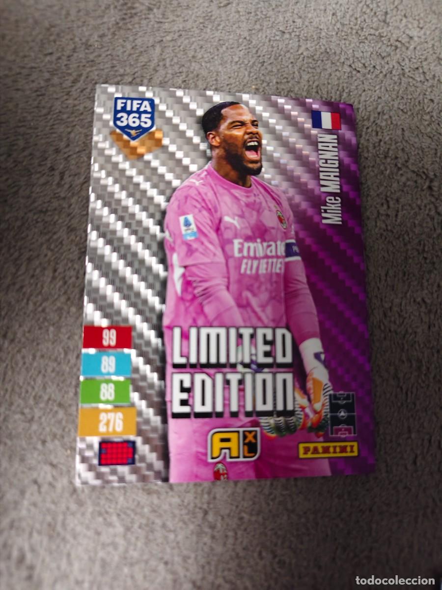 Cromos de f&uacute;tbol: 365 ADRENALYN 26 27 MIKE MAIGNAN MILAN EDICI&Oacute;N LIMITADA 2026 2027 FIFA PANINI AAV